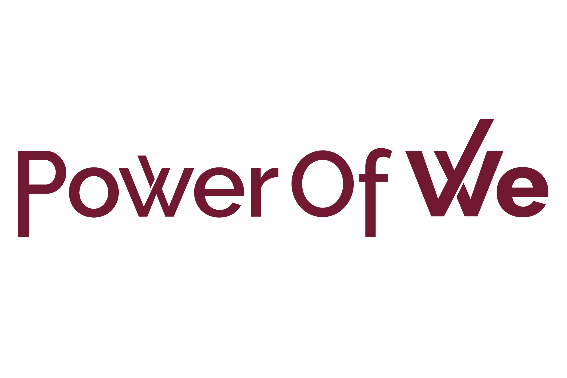 Power of We Logo